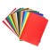 Cardboard of color A4, 15 sheets, 15 colors, in the Rainbow folder, coated 230 g/m2