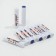A set of filters for a smoking tube, 10 pcs, d = 9 mm, 3.6 x 0.8 cm