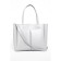 Bag Tout Women, Genuine leather, Ludor Gray, 32x13x29 cm