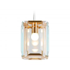 Светильник подвесной с хрусталём Ambrella light, Traditional, TR5108, E27, цвет золото