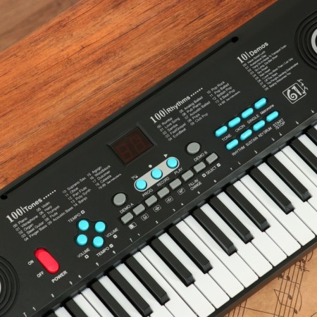 Terris TK-150 synthesizer, 16 timbres, polyphony 4 notes, 61 key, black-4