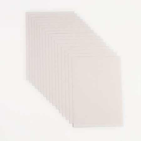 White cardboard, A4, 16 sheets, unilateral, one -sided, in the folder, 220, g/m², Smeshariki-2
