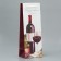 Gift package for a bottle, packaging, “with all my heart”, 36 x 13 x 10 cm