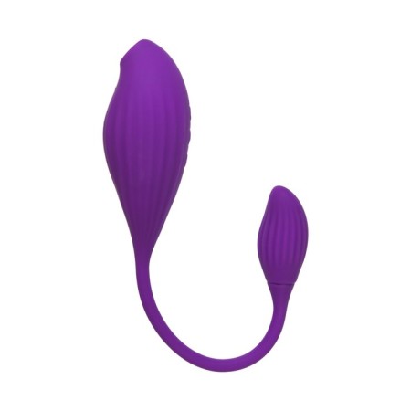 Wacuum stimulator of the Jos Ginny clitoris, silicone, 31 cm, purple color-5