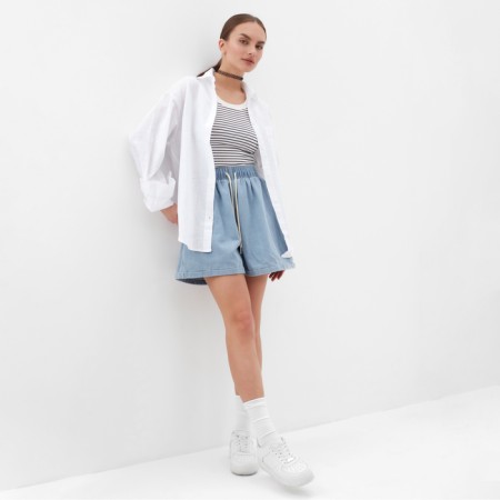 Women's shorts MIST DENIM, p. S, blue-1