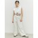 Children's pants Amarobaby Twice, height 152 cm, white color