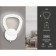LED lamp wall -mounted with a switch on the Ambrella Light, Original, FA9557, LED, 20 W, 1500LUM, 3000, 6400K, white color.
