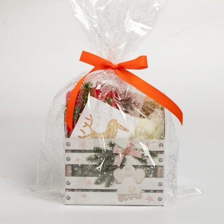 New Year's gift set "Happiness in the heart", towel and accessories-9