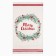 New Year's towel Ethel "SHRISTMAS LEAVES" 40x73 cm, 100%HL, reps 210 g/m2