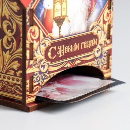 Tea house "Santa Claus" 10.5x9.5x12 cm-1