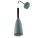 Bra "drop" E27 40W green 10x10x35-135cm