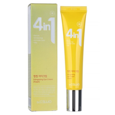 Skin cream around the eyes Dr.cellio 4 in 1 Ssingsing, with vitamins, 40 ml-1