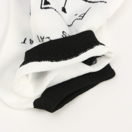 Women's socks, white color, size 23-25-3