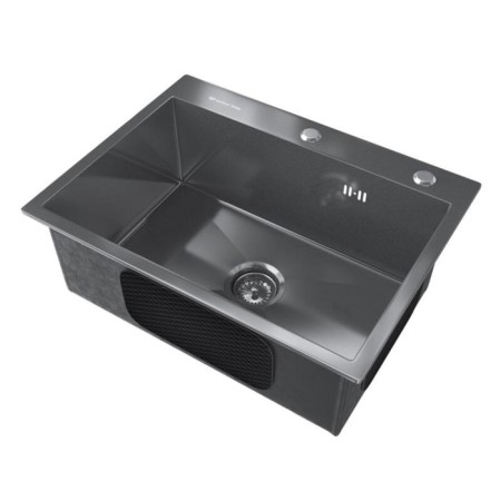 The kitchen washing Ulgran Steel, 600x450 mm, brushed steel