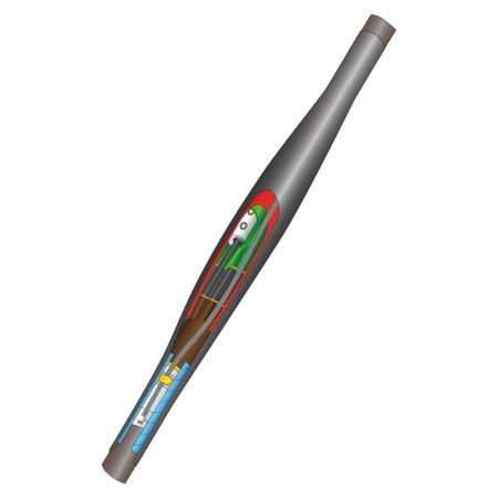 Cable connecting coupling 1KV PST (B)-(TC) 5x (70-120mm) with bolted connectors Neva-Transes set 22010023