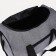 Road bag with lightning, external pocket, long belt, gray color