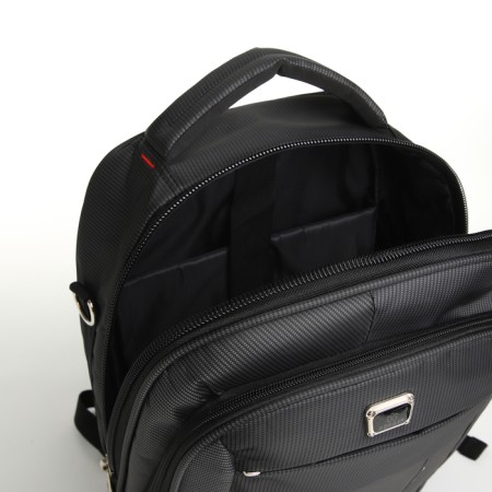Backpack - male bag, textile color gray-6