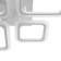 LED chandelier "Anna" LED 230W 2700-6400K 5900lm 49x66x12cm