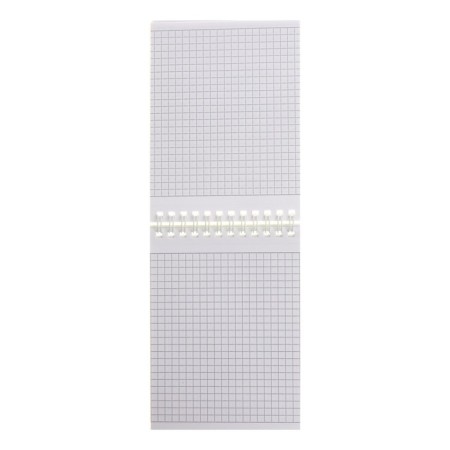 Notepad A6, 80 sheets of a cage, on the crest of Line Neon Yellow, plastic cover, micropercitual for separation-2