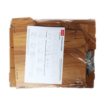 Organizer - Table Devente stand. Magnat 33 x 26 x 26 cm, MDF, pine, cardboard box-8