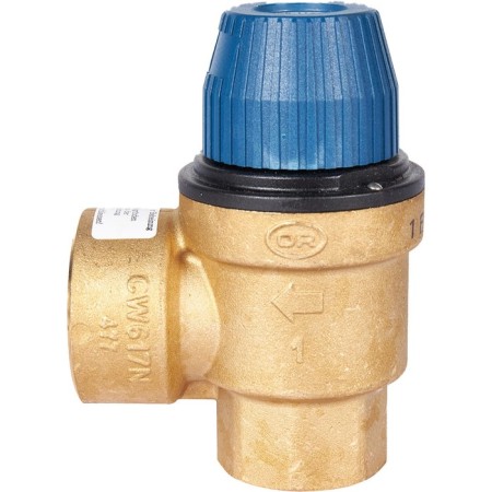 Safety valve SVS-0030-010025, for water supply systems, 1 "x1 1/4", 10 bar-1
