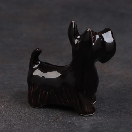Porcelain figurine "Scotch Terrier", 8 cm-3