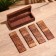 Game table "Domino" 20x7x5.5 cm, tree shisham