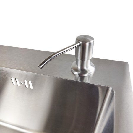 Kitchen sink Gerda GS 5045 S, 500x450 H = 200 mm, color satin-2