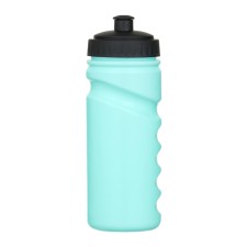 Bicycle bottle, 550 ml, with a drinker, 20.3 x 6.8 x 6.8 cm, turquoise