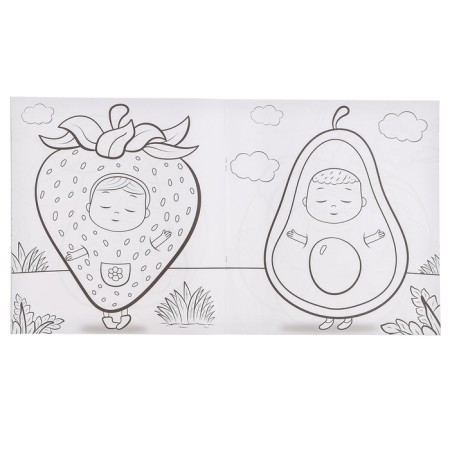 Coloring "garden carnival", + 12 stickers-5