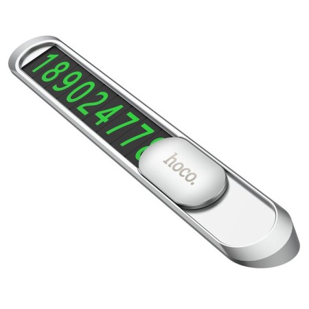 Hoco PH41 auto -reference, metallic, magnetic, silver-2