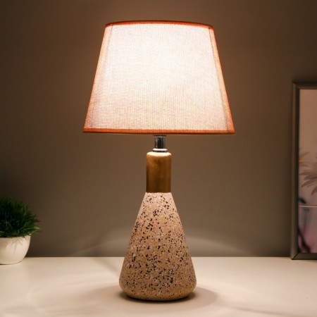 Leon's desktop lamp E14 40W Beige-gold 23x23x41 cm-1