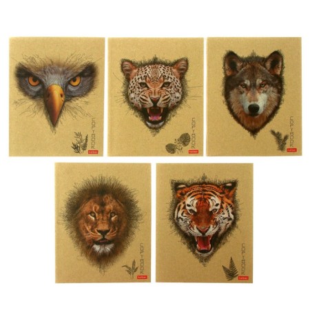 A notebook of 96 sheets in the Crafts "View", the cover coated cardboard, an offset unit, mix