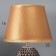 Traffic lamp with lampshade Risalux "Jane", E14, 40 W, brown, 22.5 × 22.5 × 31.5 cm