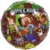 Foil ball 18 "Pixel little men" No. 2, circle, in Indod.