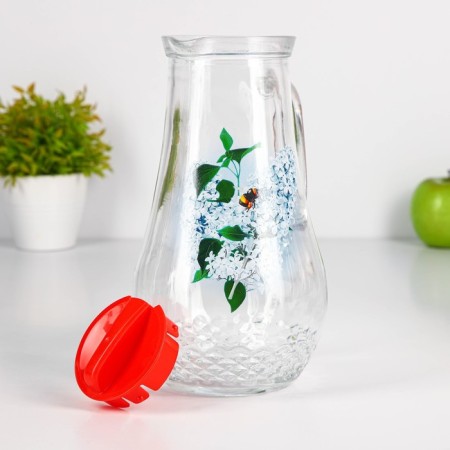 Kuvshin "Assorted", 1.2 l, with a lid, mix-1