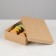 Cardboard box without window, craft, 21 x 15 x 5 cm