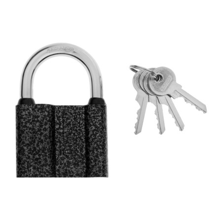 The castle of the hinged "gait" VS1Ch-470, the handle d = 10 mm, 5 keys-1