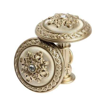 Holder for curtains Cappio KC211, color gold, 2 pcs