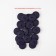 Button, 2 punctures, d = 20 mm, the color is dark blue