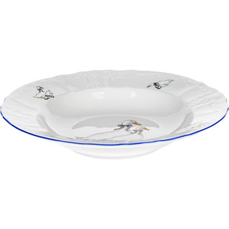 Dining Service 6/25 BERNADOTTE, Decor "Geese", 25 items-6