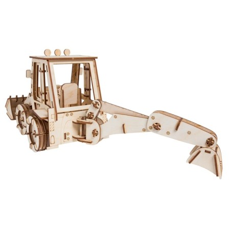 Collectible wooden designer "Excavator"-4