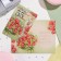 Postcard "Happy anniversary! 55" Congrev, embossing, pink roses, green vonus, 19x29 cm