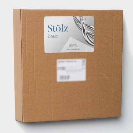 Corner shelf for the bathroom Stolz Stölz, 24 × 24 × 4 cm, metal, glass-3