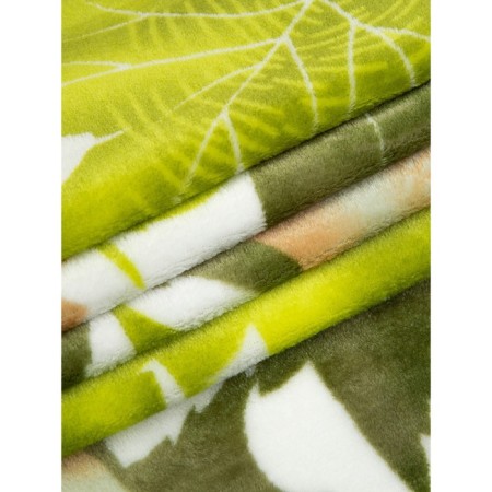 Texrepublic blanket, size 200x220 cm, green color-3