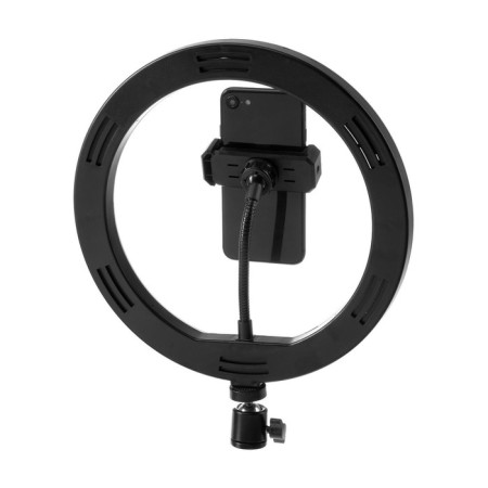 LED ring lamp Luazon CB-32, 10 "(26 cm), 10 W, 3 modes, works from USB-4