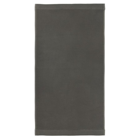 Waffle towel Tkano Essential, 430 g, size 50x90 cm, dark gray color-1