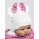 Children's cap Amarobaby Nature Essence Mini, size 44-46, Milk color