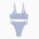 Separate Minaku swimsuit with rhinestones. Blue color, size 46