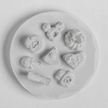 Mold Silicon "cookies" 1x1 cm-1.5x1.5 cm-2